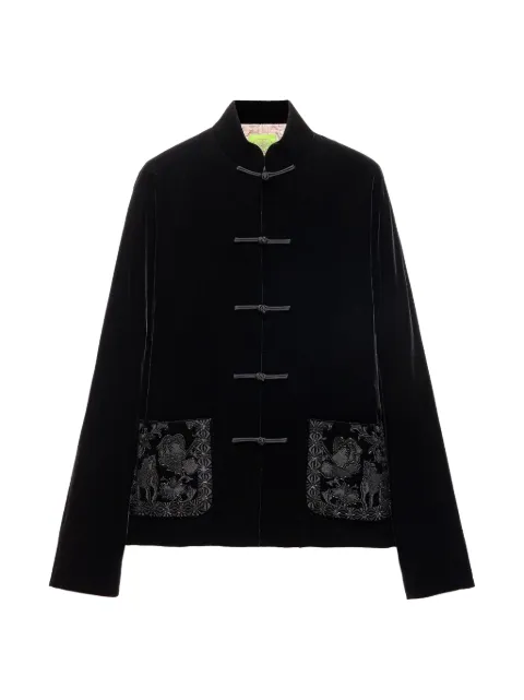 Shanghai Tang embroidered tang jacket