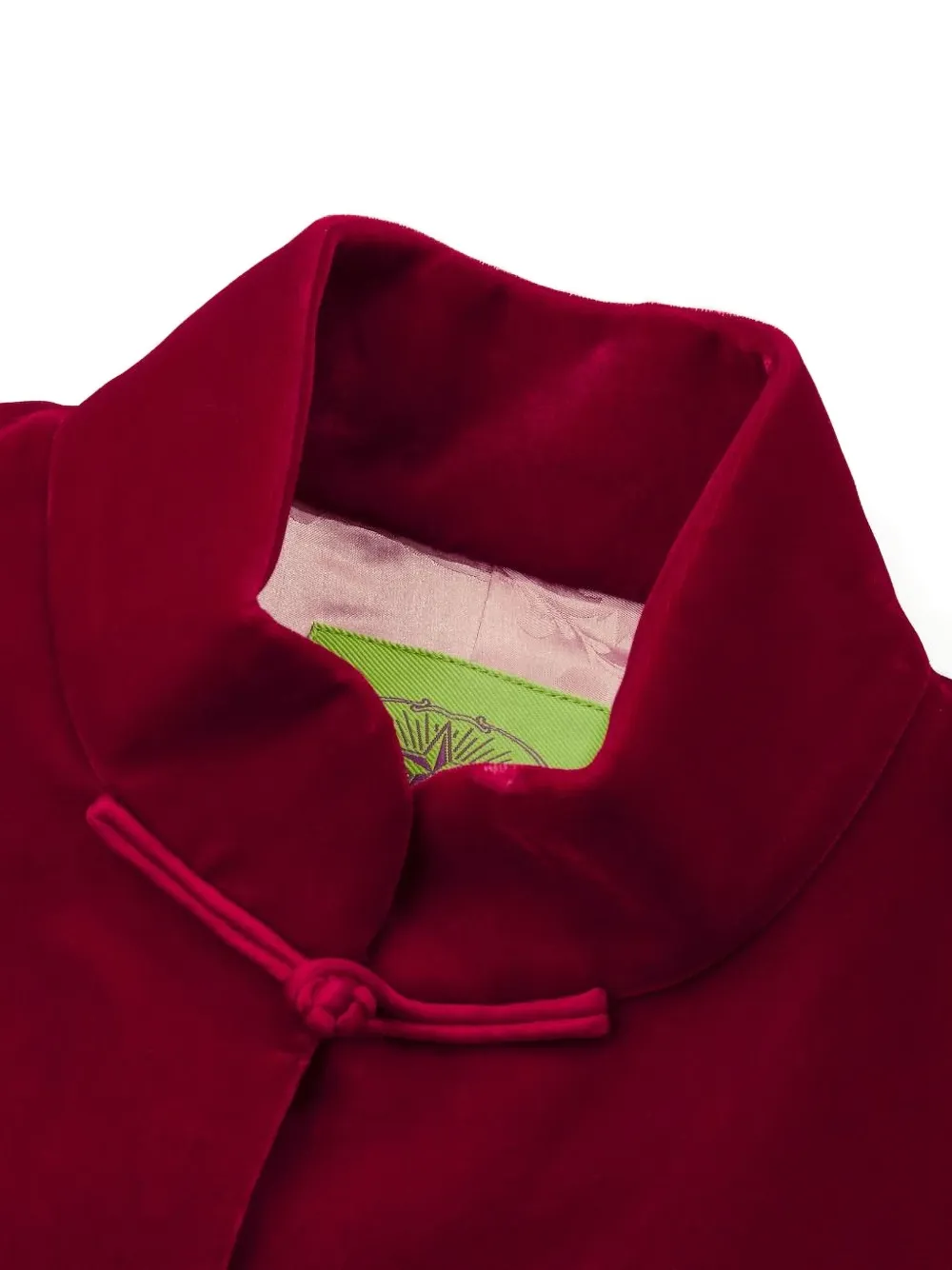 Shanghai Tang Jack met borduurwek en zak Rood