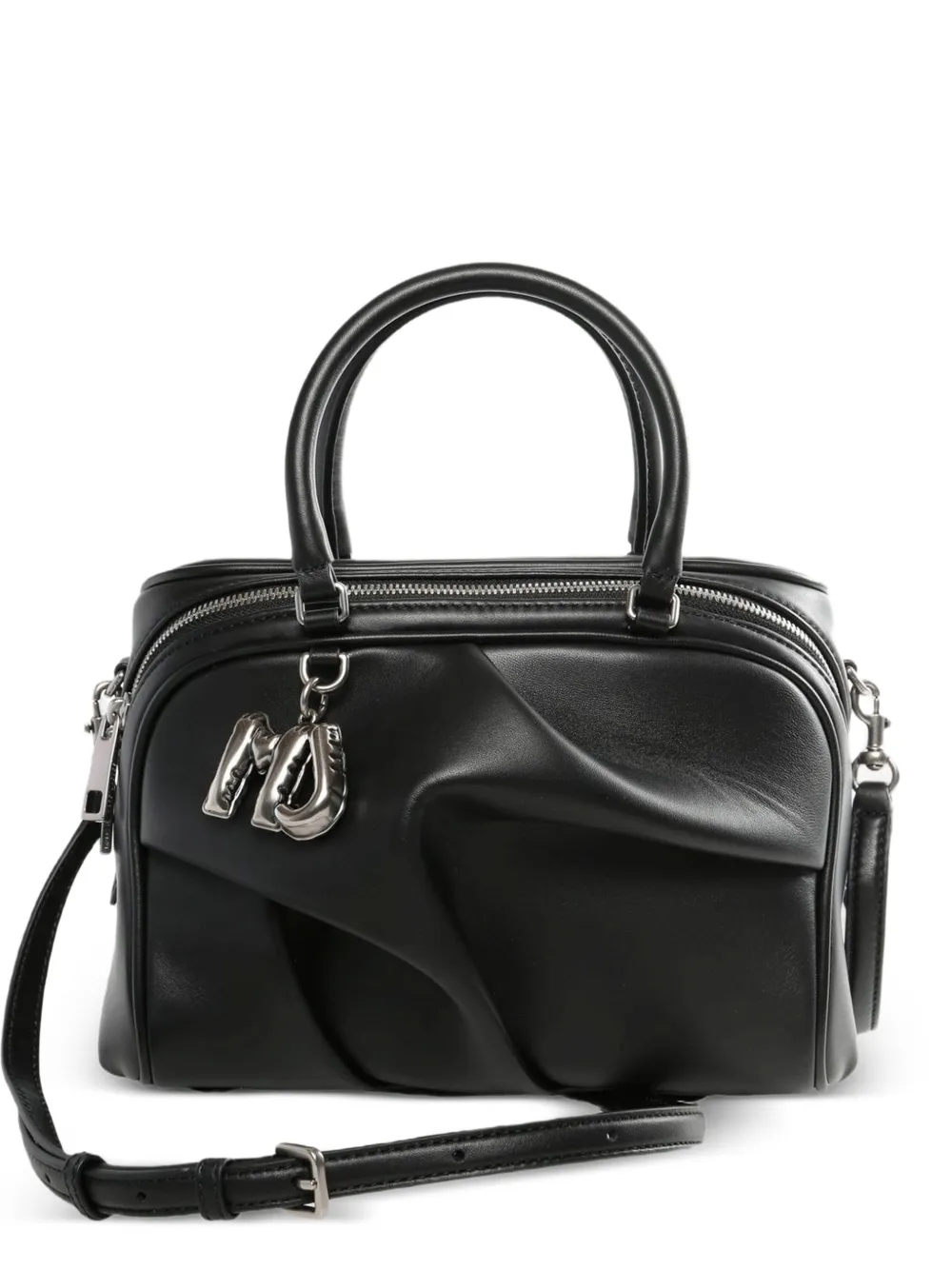 Marc Jacobs small Wave charm top-handle tote bag - Nero