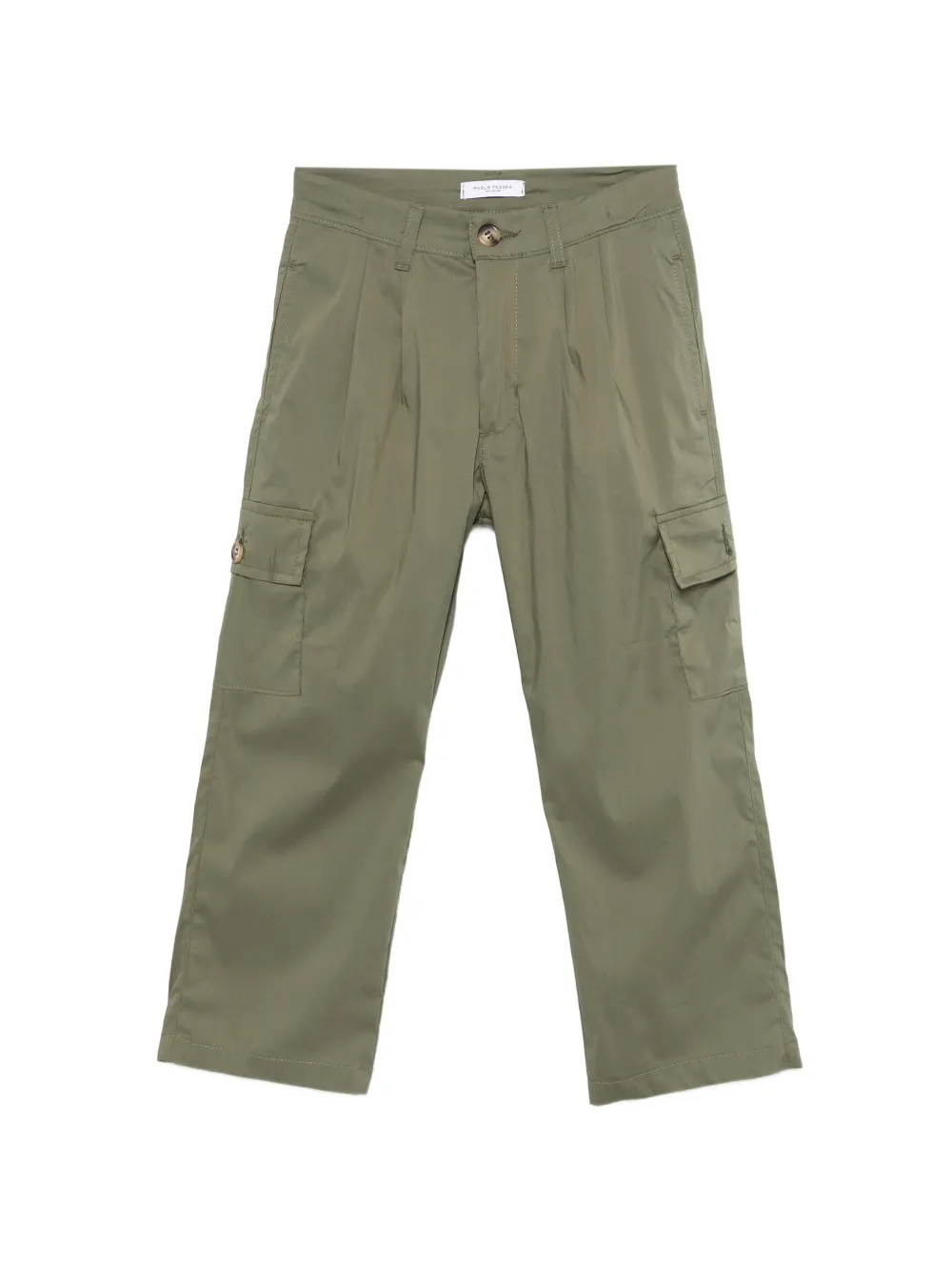 Paolo Pecora Kids cargo-pocket trousers - Verde