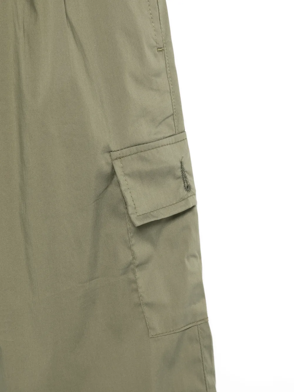  Paolo Pecora Kids Cargo-pocket Trousers - Green 