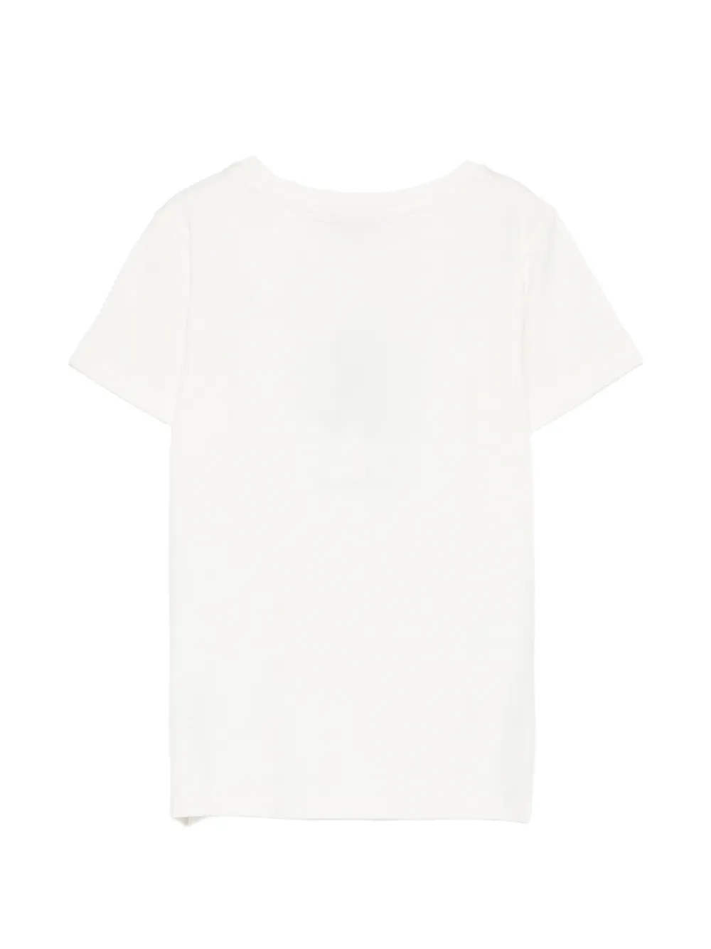 Roberto Cavalli Junior T-shirt met logoprint Beige
