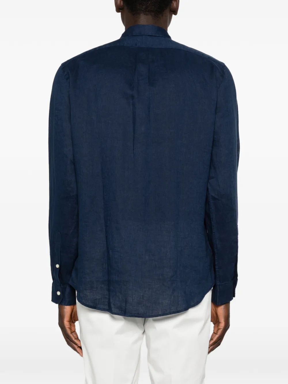 Polo Ralph Lauren Polo Pony linnen overhemd Blauw
