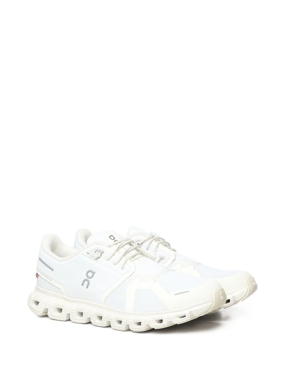 On Cloud 6 sneakers met logo Wit