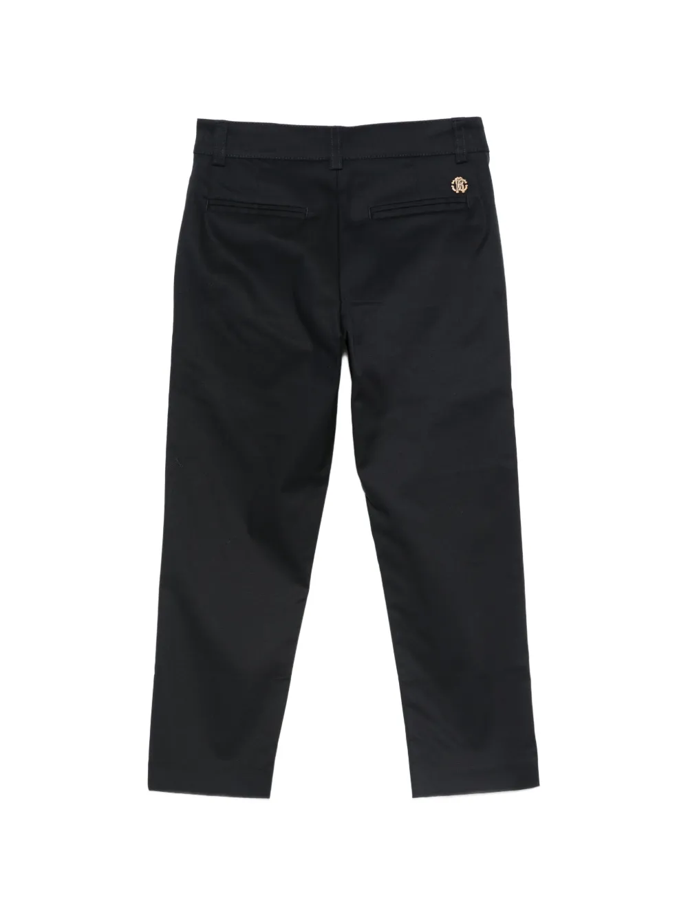  Roberto Cavalli Junior Logo-button Trousers - Blue 