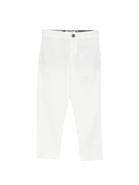 Roberto Cavalli Junior pantalones con botones del logo