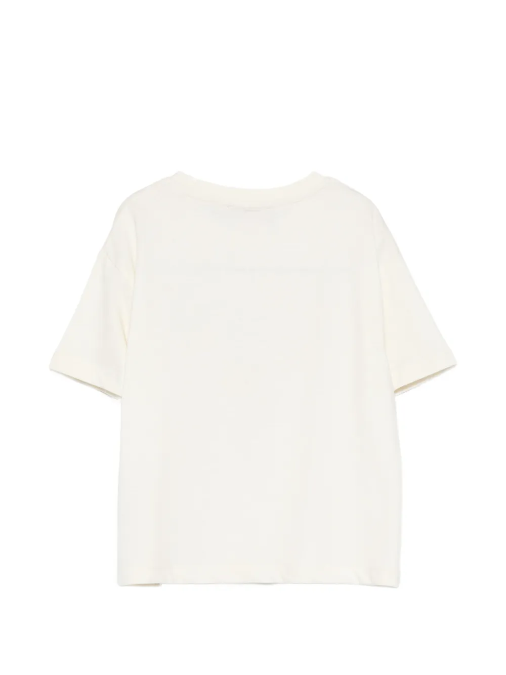 Just Cavalli Kids T-shirt met bloemenprint Beige