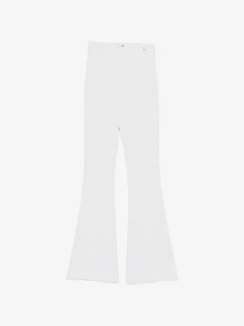 Elisabetta Franchi belt flared trousers