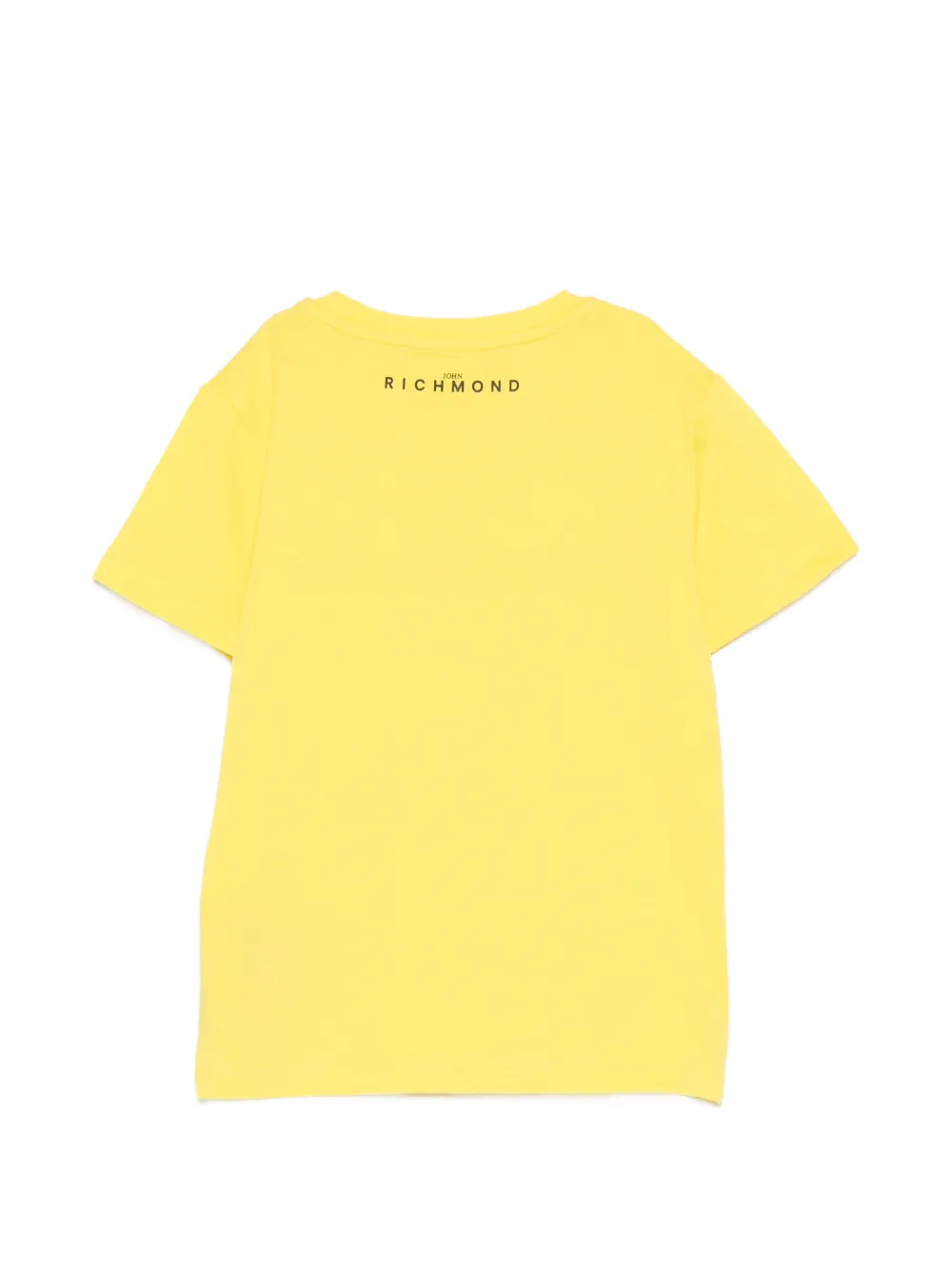  John Richmond Junior Logo-detail T-shirt - Yellow 