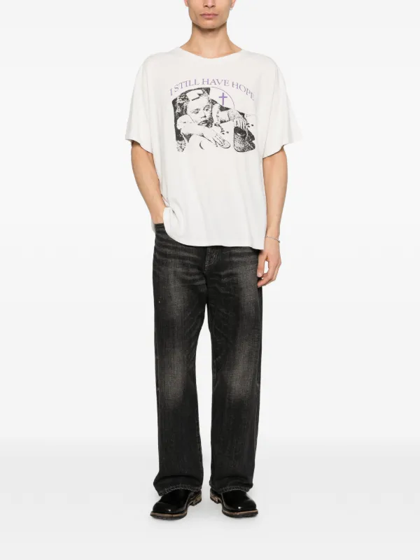 Enfants Riches Déprimés Graphic Print T-shirt | White | FARFETCH
