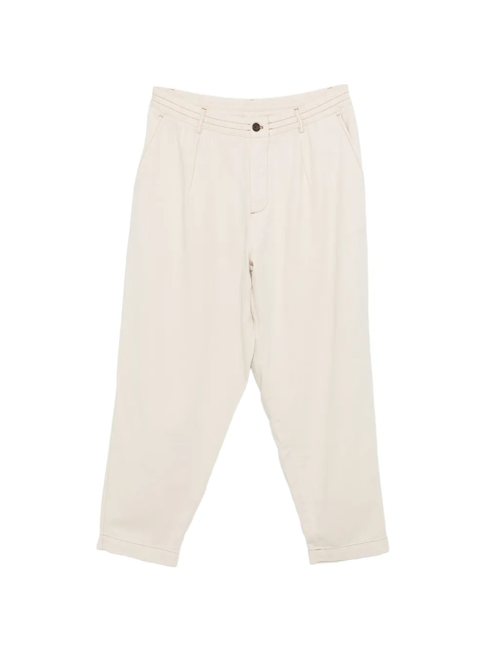 Universal Works Koko pleated trousers - Toni neutri