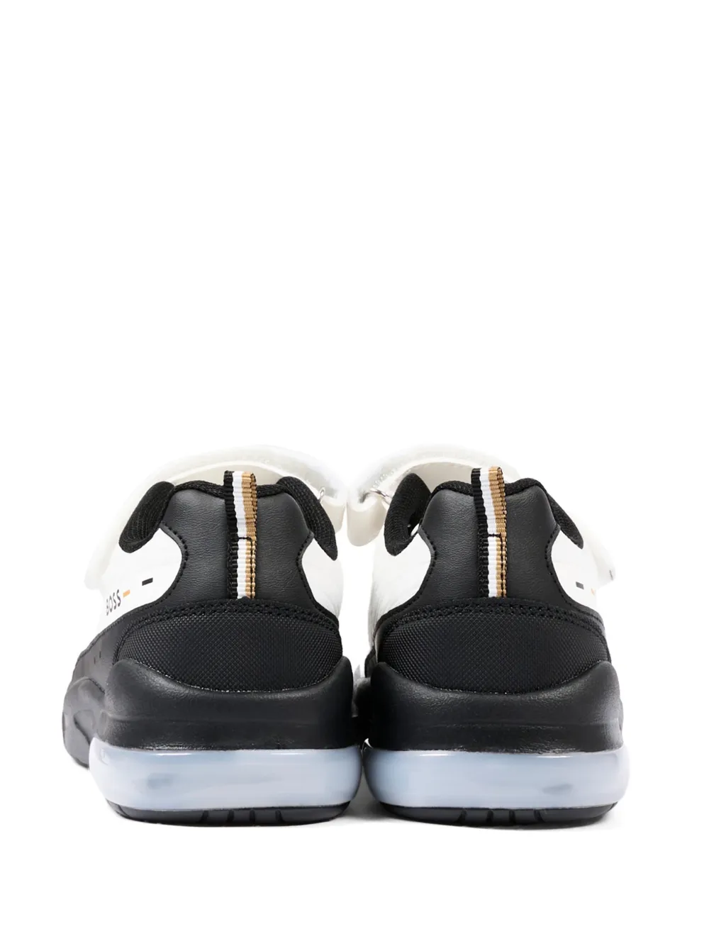 BOSS Kidswear touch-strap sneakers Wit