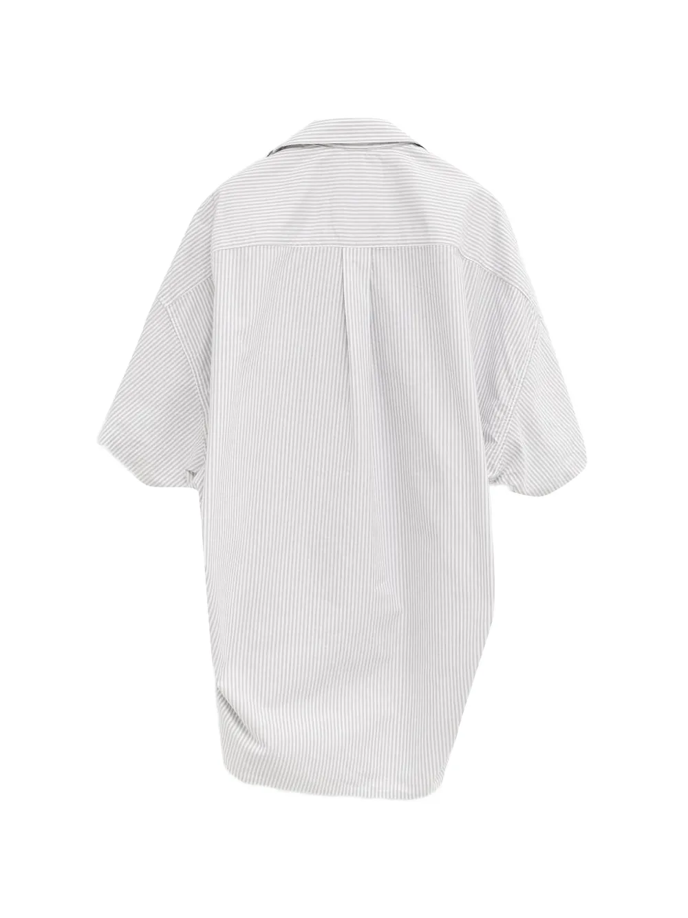  Maison Mihara Yasuhiro Layered Checked Shirt - White 