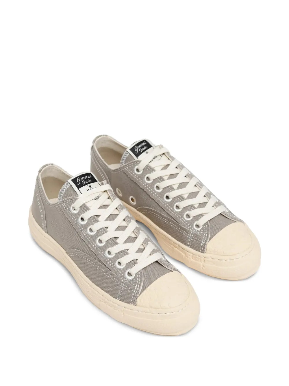 Maison MIHARA YASUHIRO Past Sole sneakers met stiksel Grijs