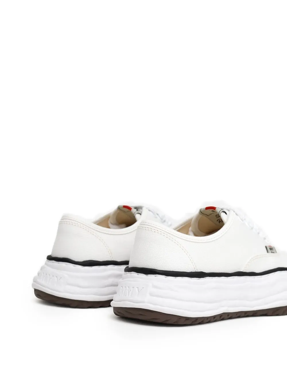 Maison MIHARA YASUHIRO Sneakers met plateauzool Wit