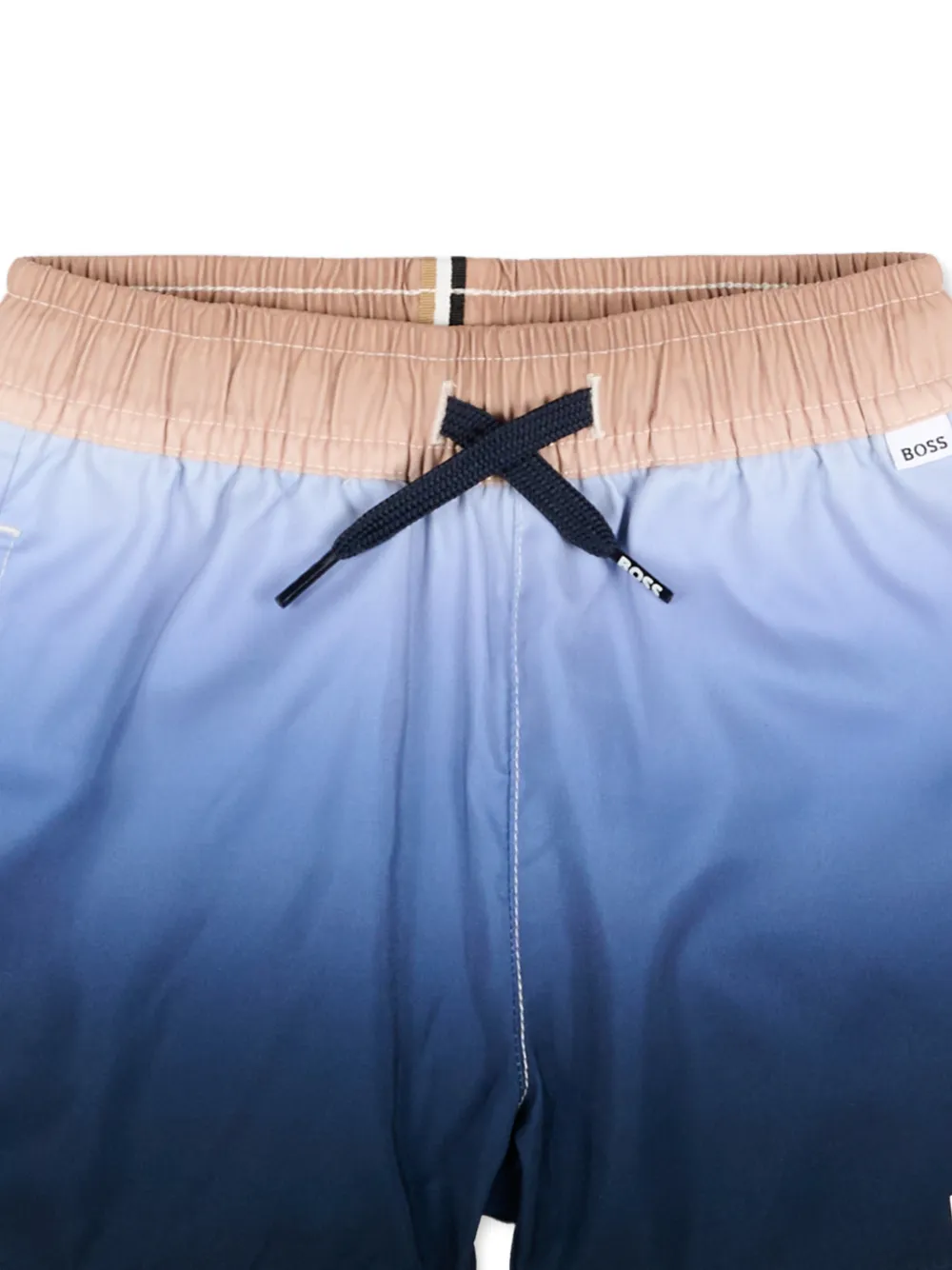  Boss Kidswear Bañador Con Efecto Sombreado - Azul 