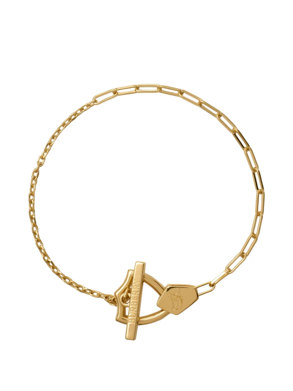 Burberry shield bracelet - Oro