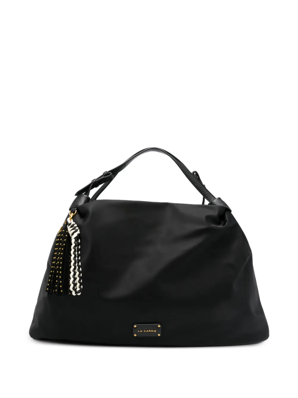 La Carrie tassel tote bag - Nero