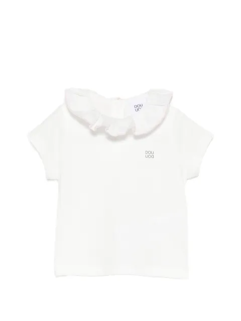 Douuod Kids ruffled-detail T-shirt
