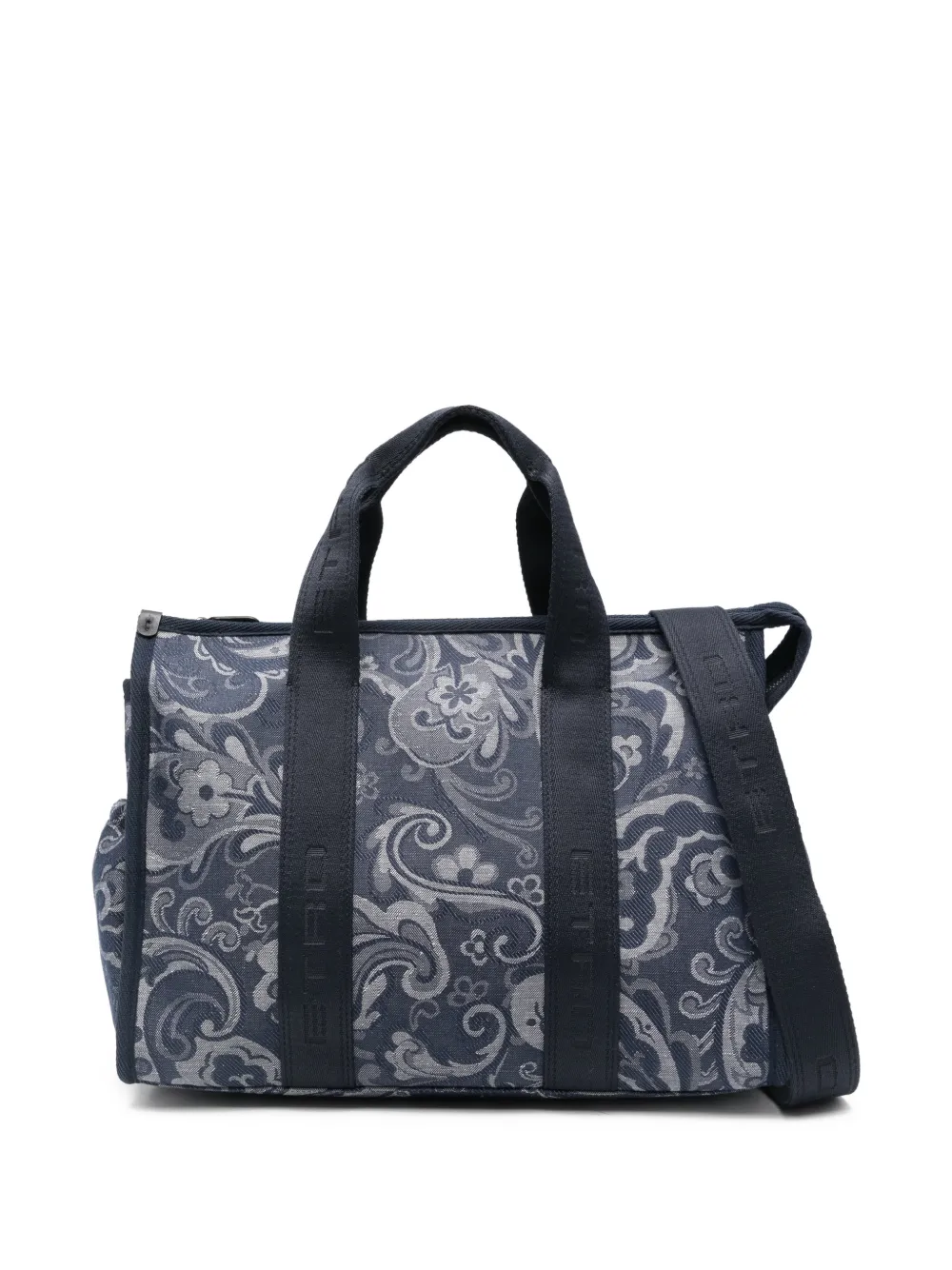 ETRO KIDS floral-print changing bag - Blu