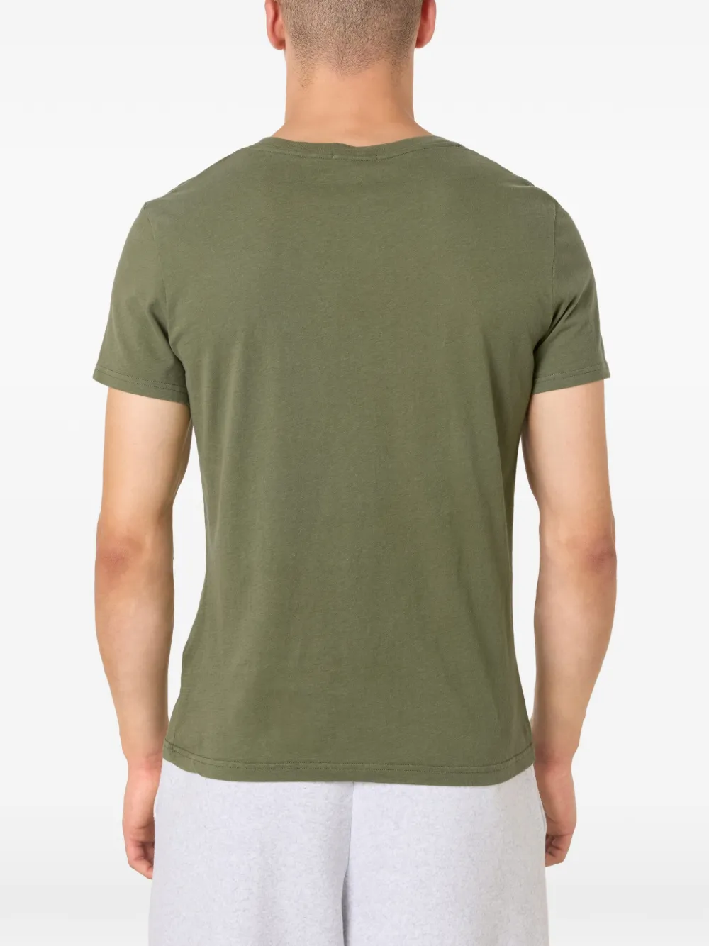 American Vintage Gamipy T-shirt met ronde hals Groen