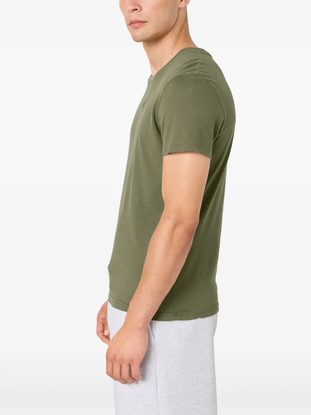 American Vintage Gamipy T-shirt met ronde hals Groen
