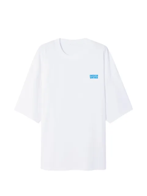 American Vintage T-shirt Gixy con logo