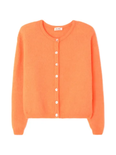 American Vintage — buttoned ribbed cardigan