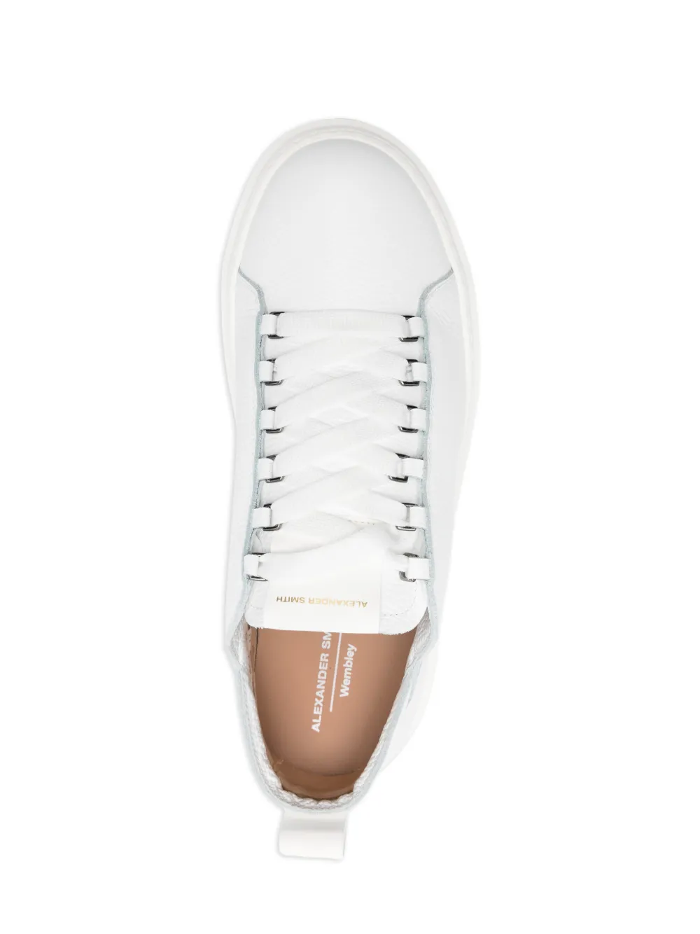 Alexander Smith Wembley leather sneakers Wit