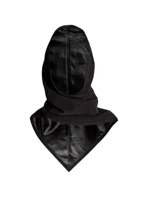 Nour Hammour leather balaclava