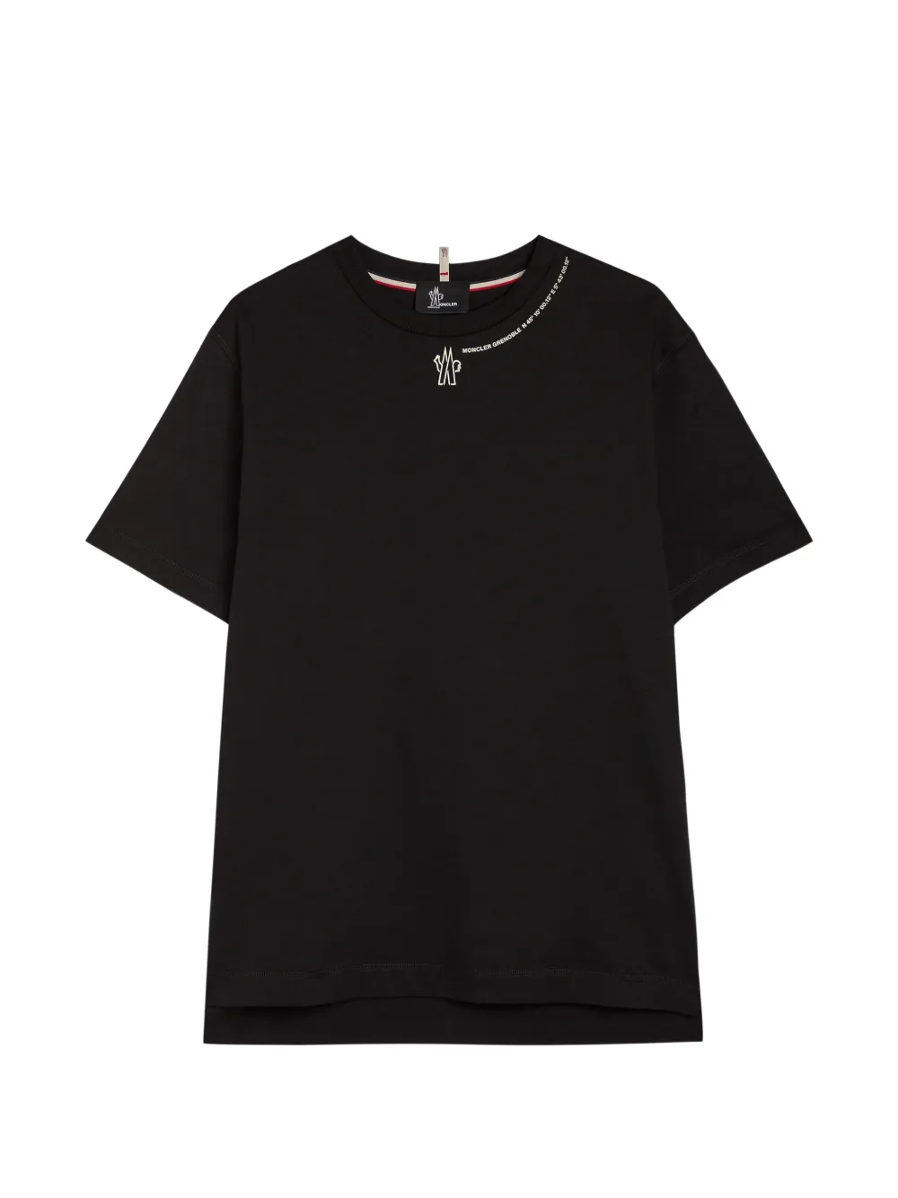 Moncler Grenoble logo-detail T-shirt – Black