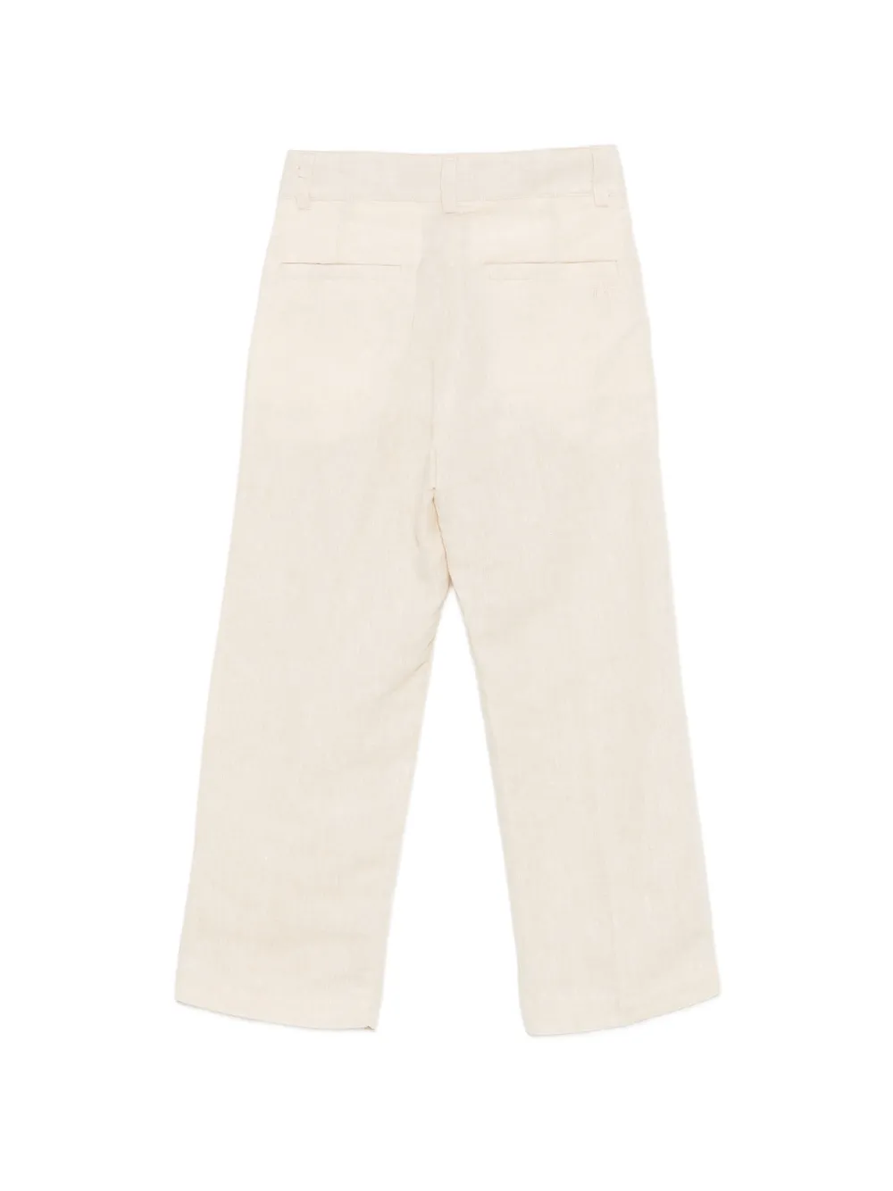  Fay Kids Belt-loop Trousers - Neutrals 