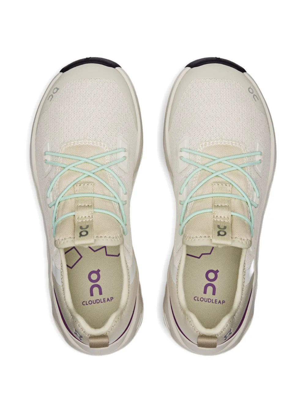 on running kids Cloudleap pull-on sneakers Beige