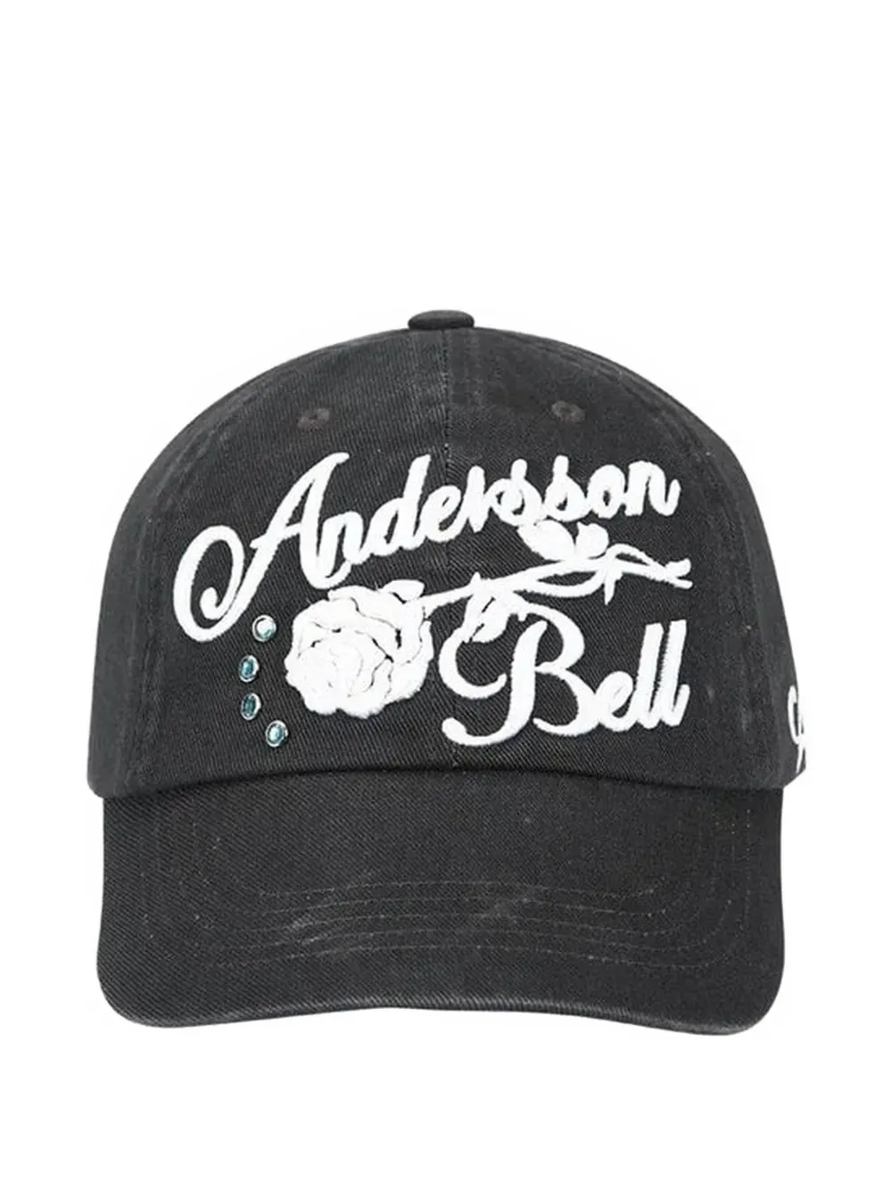 Andersson Bell logo-detail baseball cap - Nero