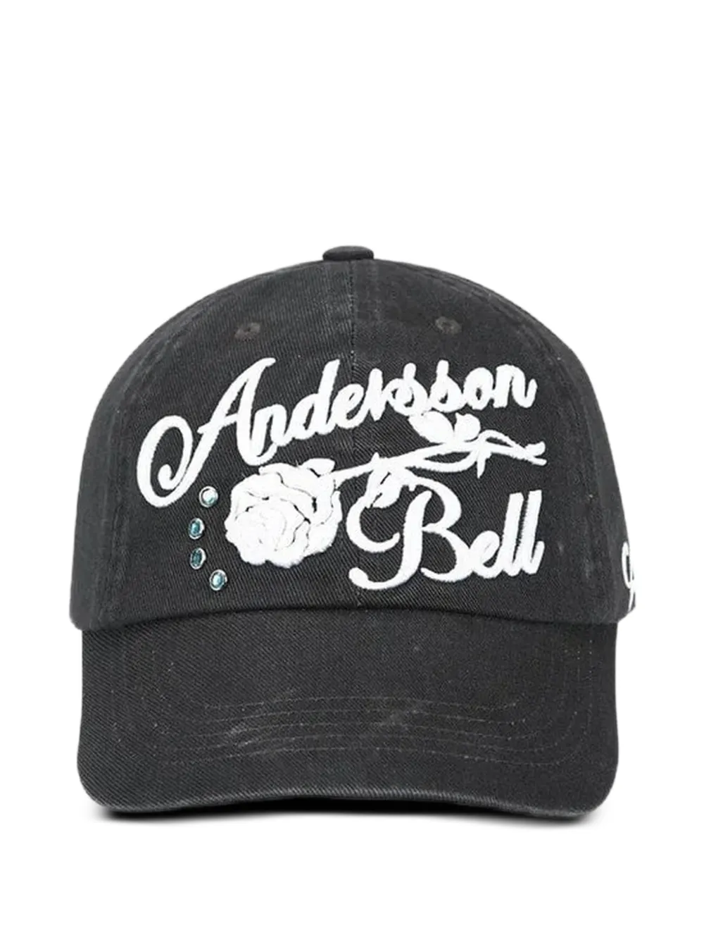 Andersson Bell logo-detail baseball cap - Nero
