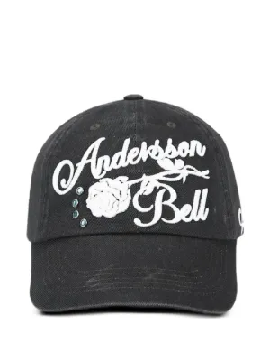 Ann Demeulemeester Heavy Cotton Canvas Hat | Black | FARFETCH GE