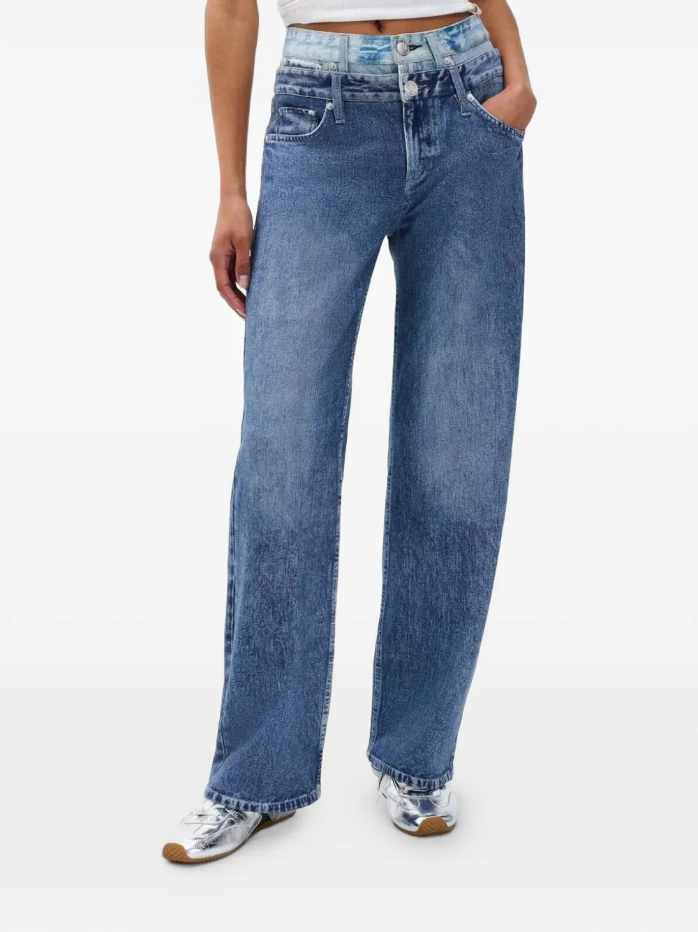 rag & bone Miramar Logan denim jeans Blauw