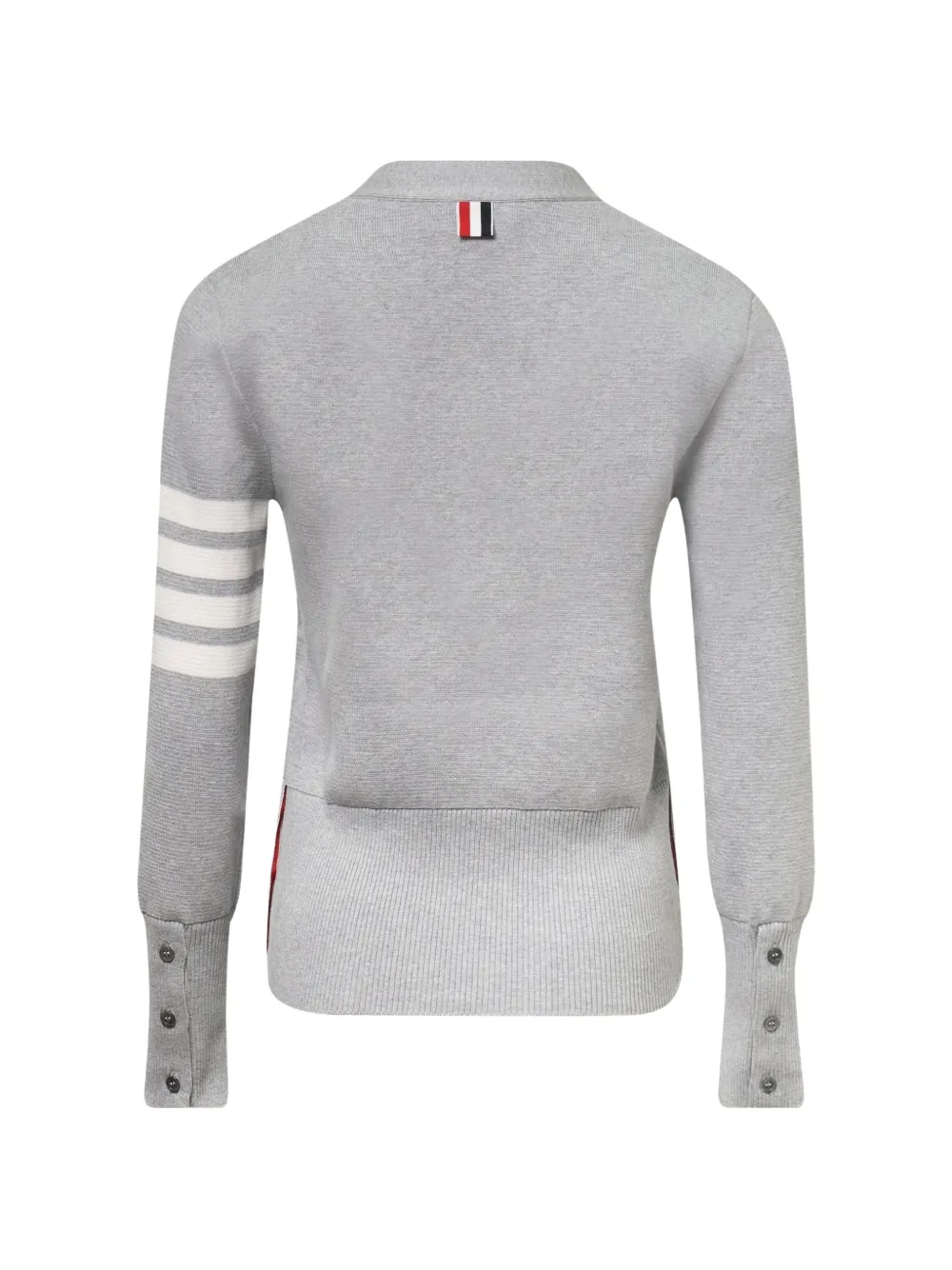  Thom Browne Milano Stitch Cardigan - Grey 