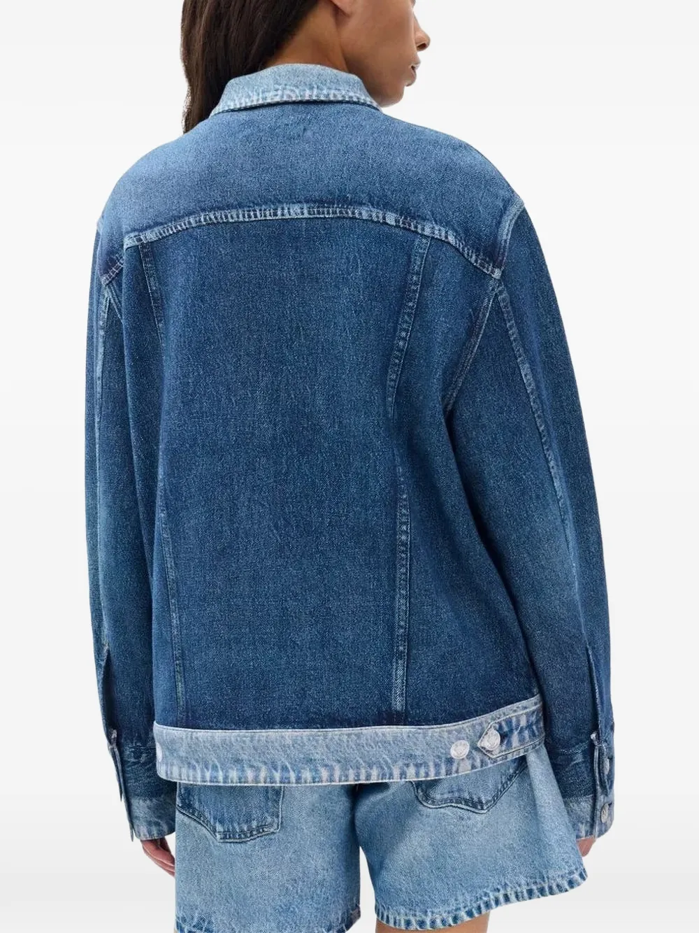  Rag & Bone Giacca Trucker Oversize - Blu 