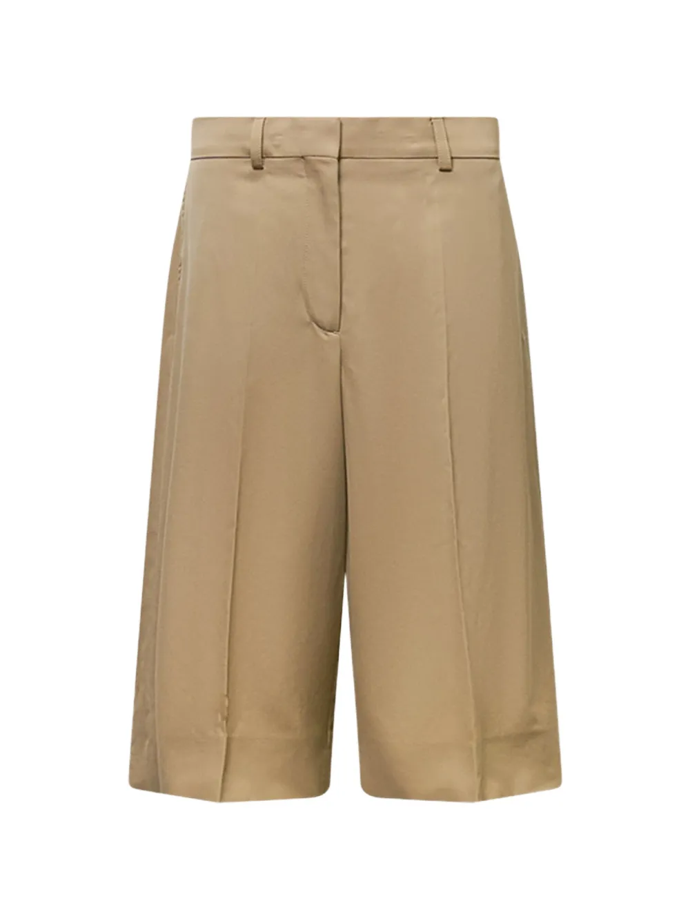 Stella McCartney wide-leg tailored shorts - Neutrals