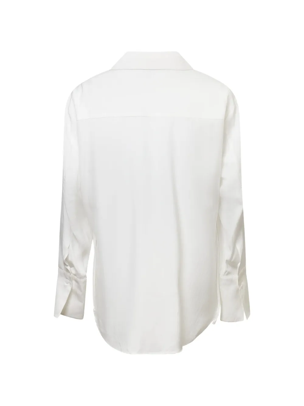  Ych Camisa Con Pliegues - Blanco 