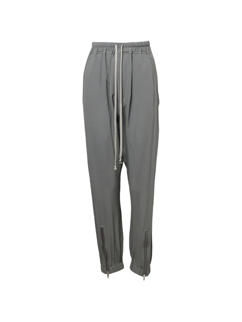 Rick Owens drawstring-fastening track pants - Grigio