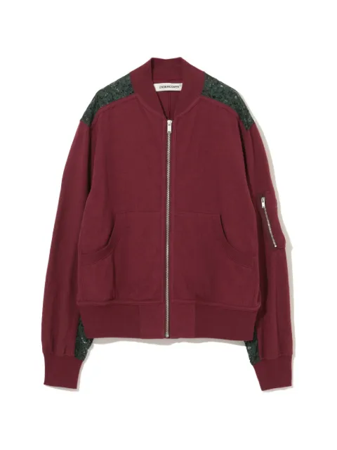 Undercover lace detail sweatshirt