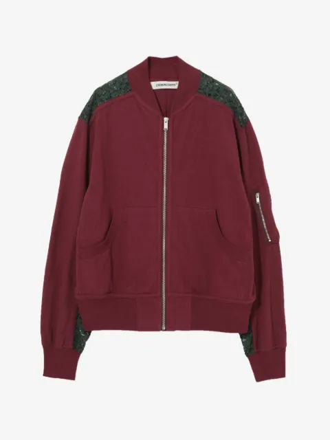 Undercover lace detail sweatshirt