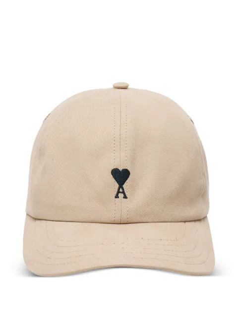 AMI Paris heart-embroidery baseball cap