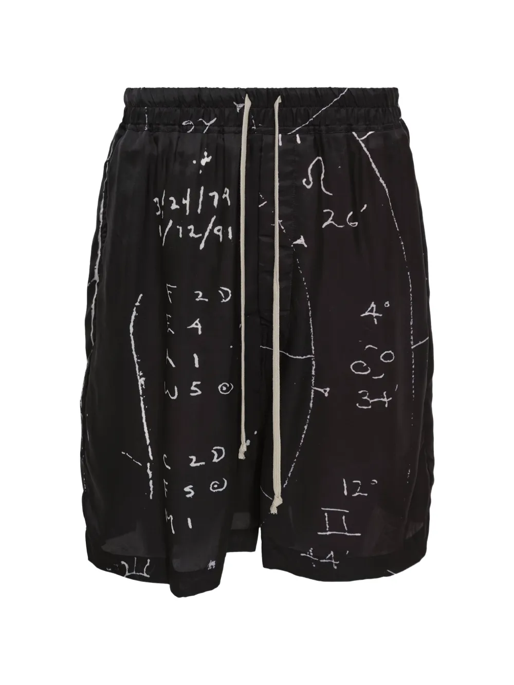 Rick Owens Faun shorts - Nero