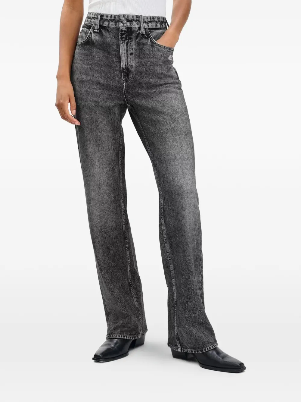 rag & bone Miramar Shea jeans Grijs