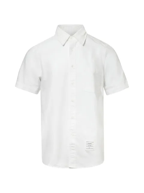 Thom Browne straight short sleeve shirt