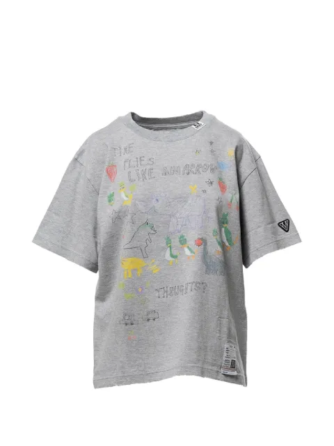 Maison MIHARA YASUHIRO doodle-print T-shirt