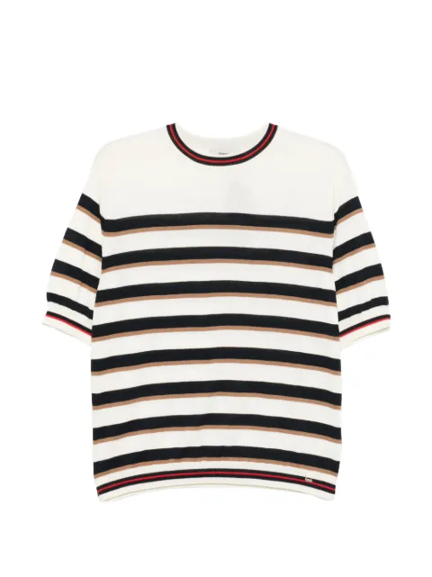 Herno striped short-sleeve T-shirt